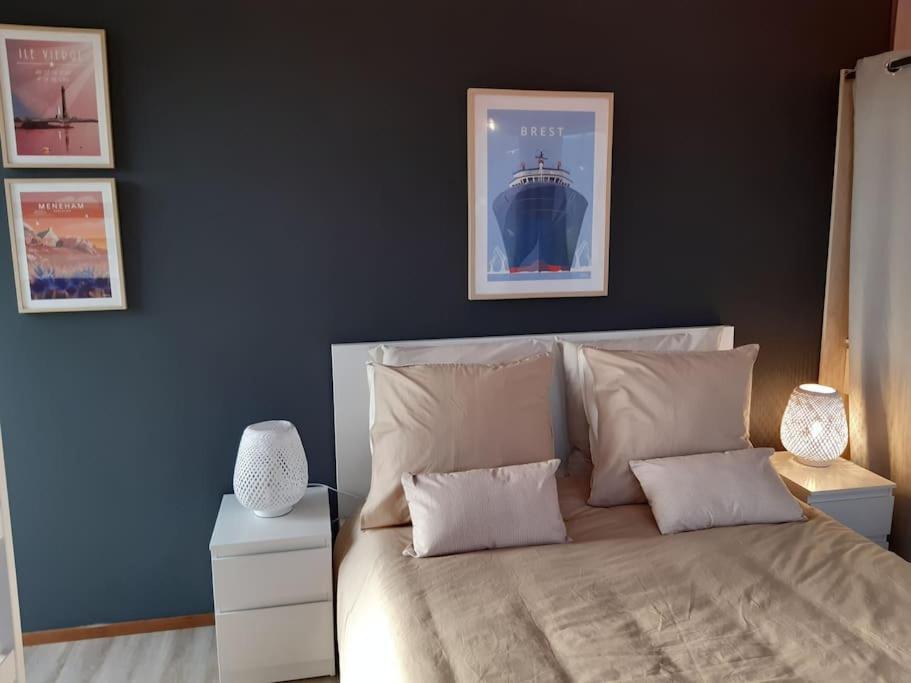 Logement 80 M2 Avec Terrasses Entre Les Deux Abers Landéda Esterno foto