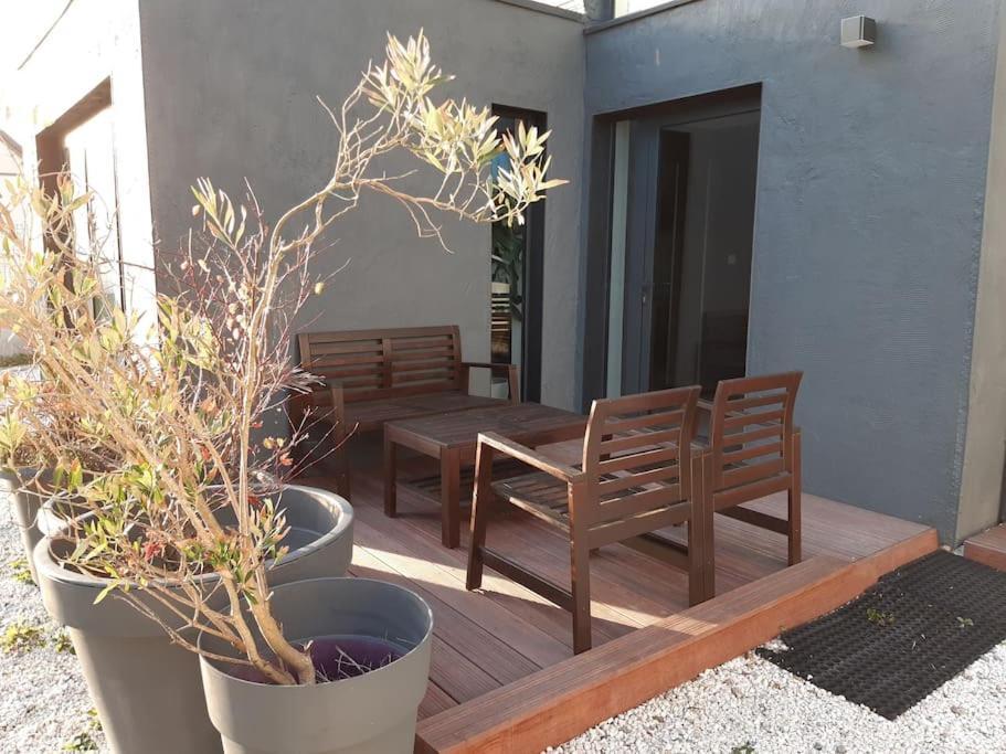 Logement 80 M2 Avec Terrasses Entre Les Deux Abers Landéda Esterno foto